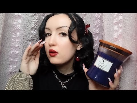 ASMR Inaudible Whispering with Candle Crackling 🕯️👄 Super Tingly💤