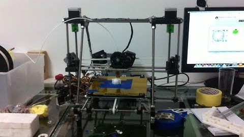 Ecksbot ZA 3D Printer - assembly and demo