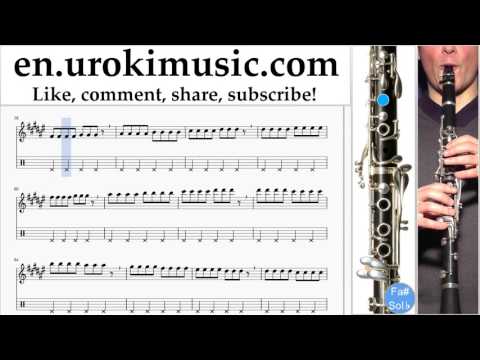 how-to-play-clarinet-onerepublic---counting-stars-part#1-melody-school-learn-class-course-tutorial