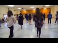 Line dance  learn lambada