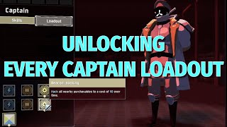 How to Unlock All of Captain's Loadouts
