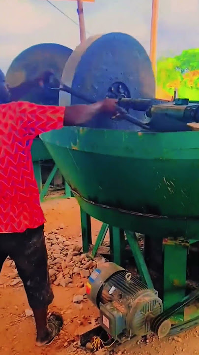 Ores turned into gold bars? It turns out that the process is hzey.