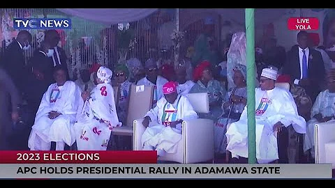 [Live] Tinubu, President Buhari Present As APC Hol...