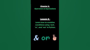 ✅Master Python Logic in 20 Seconds. (Lesson 8) #python #coding #shorts