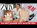 TRY ON HAUL FOR THE BEST JOGGERS FROM ZARA/ADIDAS/NIKE/H&M FOR FALL/WINTER