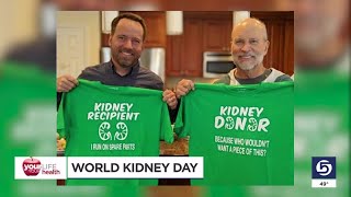'Listen to your body': Transplant survivor shares story for World Kidney Day
