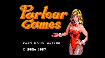 Parlour Games (Master System PSG 60Hz / US) - Intro / Attract Mode