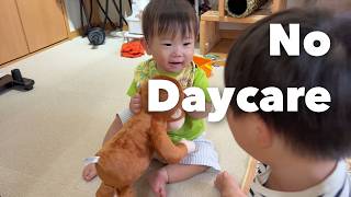 A Rash on His Face… Then Dinner With a Baby on My Back 🥟 | Tiny Apartment, Okinawa