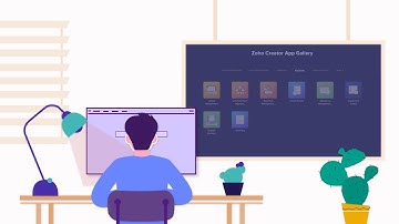 Create app from gallery - Zoho Creator