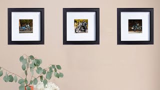 Black Wood Multi-Pack Gunnabo Picture Frames - Yourframeworks