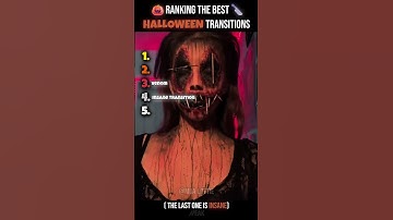 Ranking the Best HALLOWEEN Transitions Pt. 1 (Top VFX Edits)