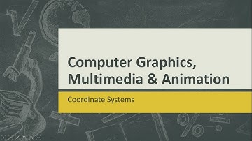 Coordinate systems in Computer Graphics