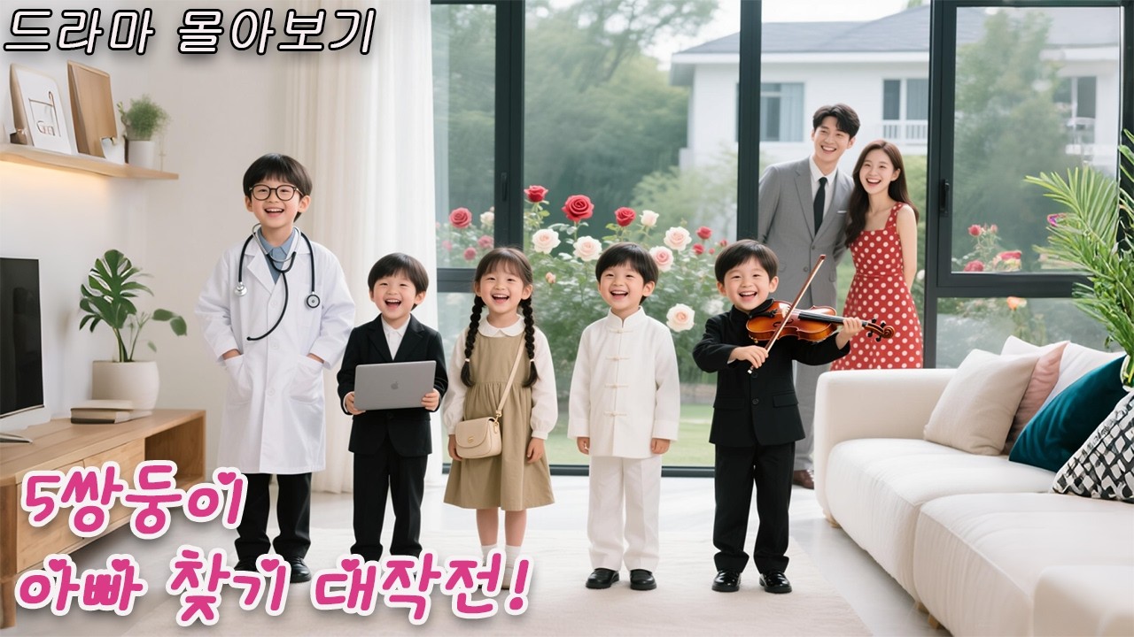 재벌 총재의 첫날밤을 가지고 도망간 그녀, 그녀의 집에 쳐들어 갔더니 5쌍둥이 나타났다?! 사랑이 시작됐다! #드라마 #kdrama #cdrama