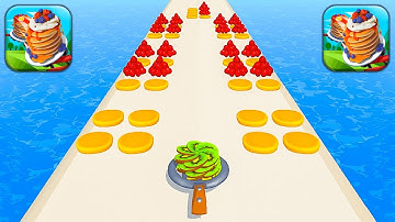 Pancake Run - Max Levels Game Mobile Update All Trailers iOS,Android Gameplay Walkthrough