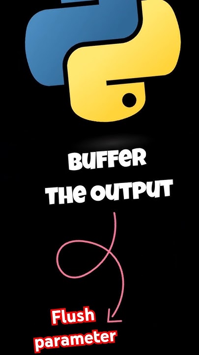 Flush parameter in python #coding #pythoncode #learnpython #python # ...