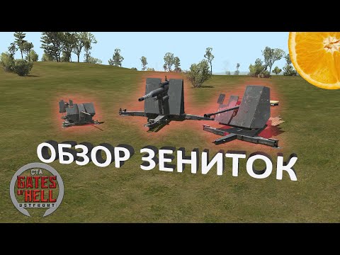 Call to Arms: Gates of hell. Юниты динамической кампании. Германия. Зенитные орудия и пулеметы.