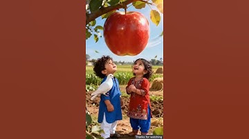 AI KIDS SHORT VIDEO APPLE 🍎 FROOD//#aishorts #shortsviral #shortvideos