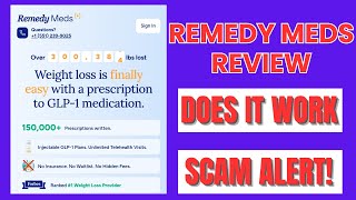 Remedy Meds Review - Legit Weight Loss Help Or Scam