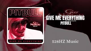 Give me everything - Pitbull (528HZ Music, Healing Frequancy) Resimi