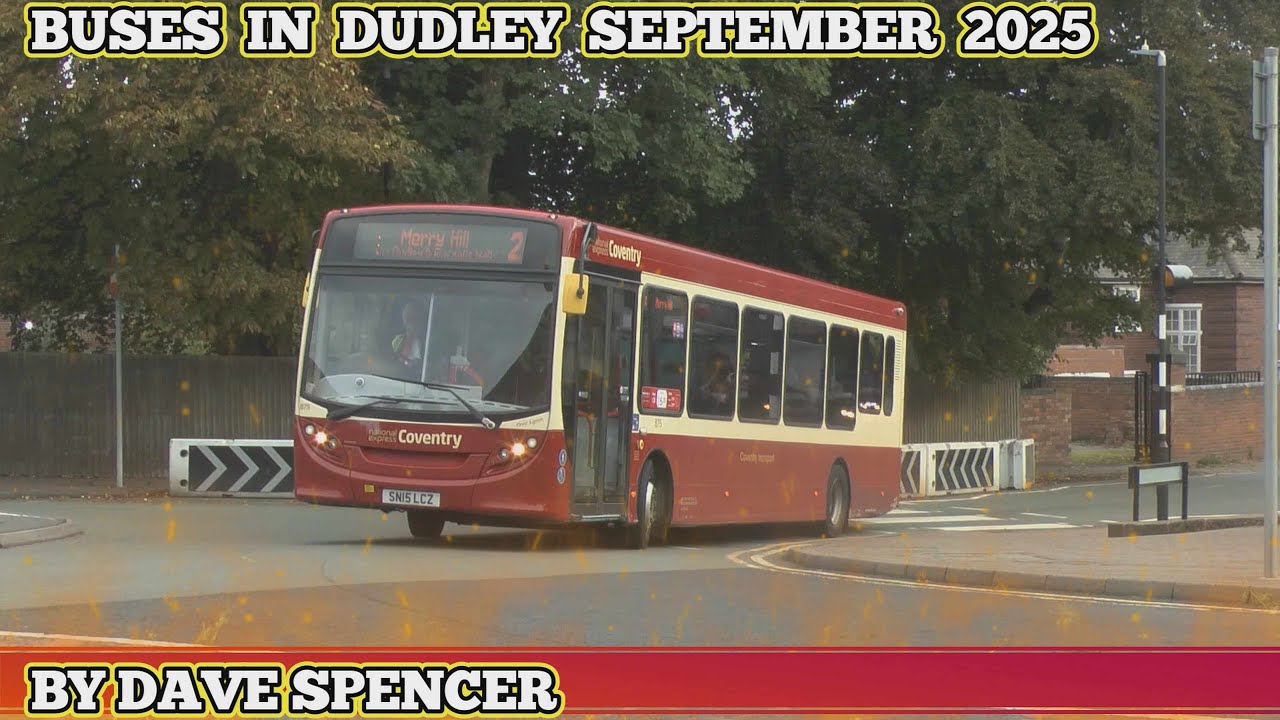 5550 DUDLEY BUSES SEPTEMBER 2025 TEMPORARY BUS STOPS BY DAVE SPENCER