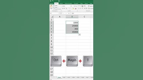 💯Cómo APLICAR el formato NÚMERO con 2 DECIMALES | 🚧 Atajo Excel # 100