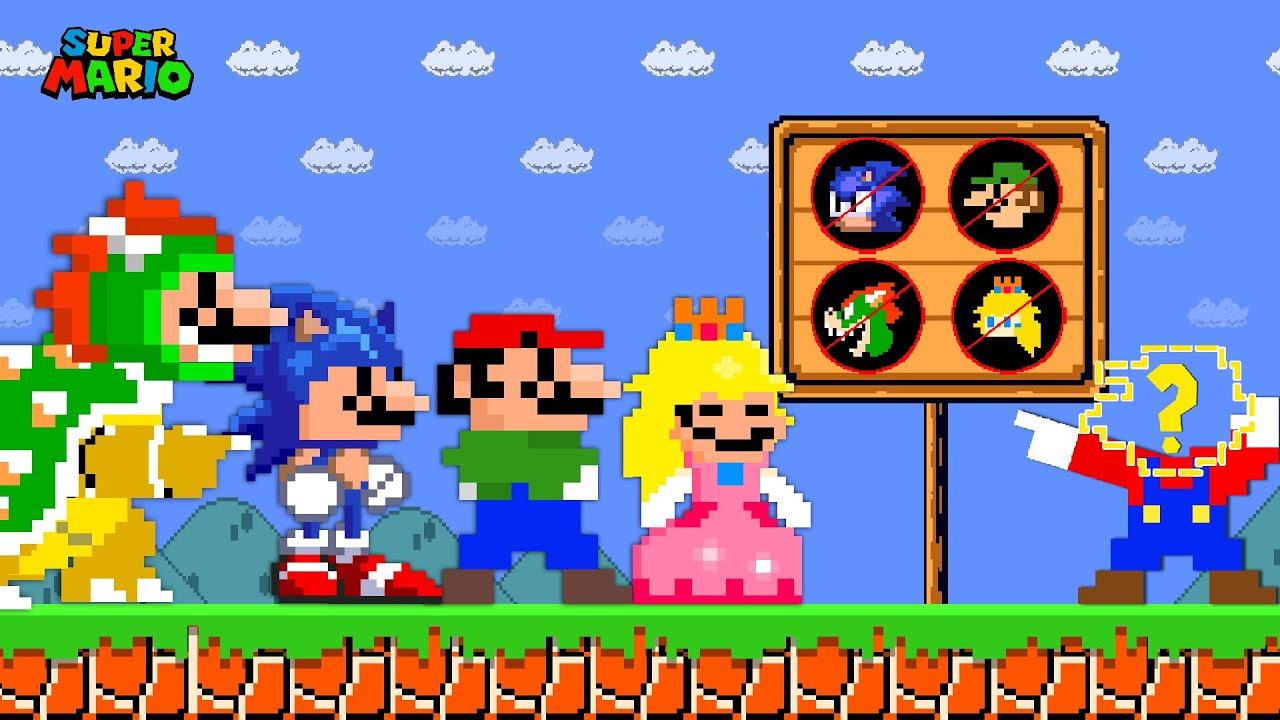 Real vs Fake Mario: Something is Banned in Super Mario Bros.?