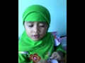 kamilah nurul husna 3 tahun hafalan juz amma