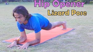 Hip Opener Lizard Lunge Pose | Utthan Pristhasana | 2 Minutes Yoga Health | Vyfhealth