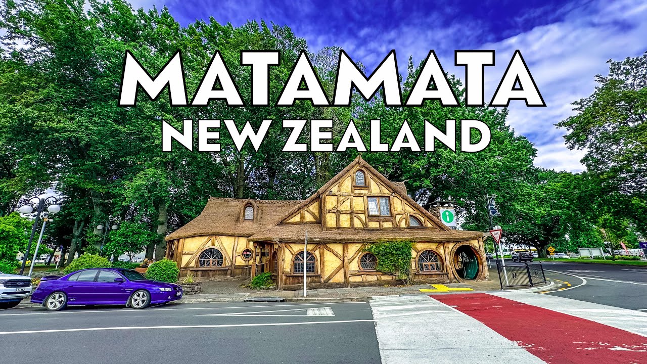 Matamata Town Centre in Waikato New Zealand YouTube