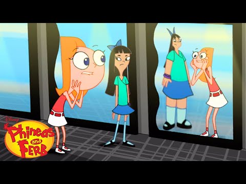 Candace Becomes 50 Feet Tall! | Phineas and Ferb | Disney XD
