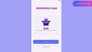 BAB [BOTON ANTI BULLYING] - DEMO - Technovation Girls 2024 screenshot 4