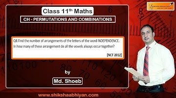 Q8 Find number of arrangements of letters of the word: - #CBSE Class 11 Maths