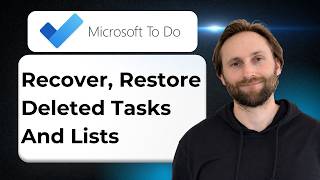 How to Recover and Restore Deleted Microsoft To-Do Lists and Tasks [2026 Guide]