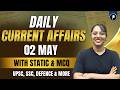 QS MBA Rankings 2026: IIM Bengaluru Tops India | 2 May Current Affairs 2026