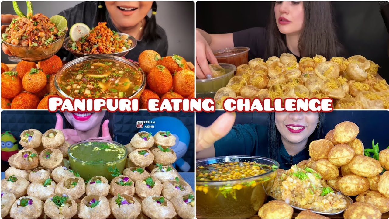 Panipuri eating challenge ❤️❤️