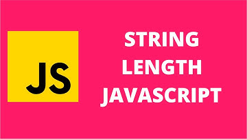 String Length JavaScript