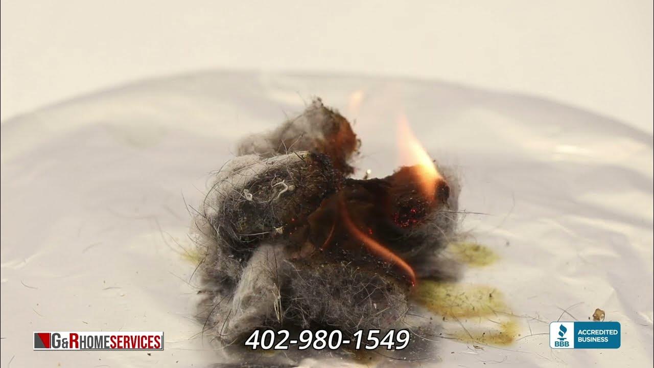 How Flammable Is Dryer Lint? G&R Home Services 4029801549 YouTube