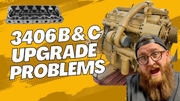 CAT 3406B/3406C Common Differences: Aftercooler vs Charge Air Cooler, Round Port Head vs Square Port