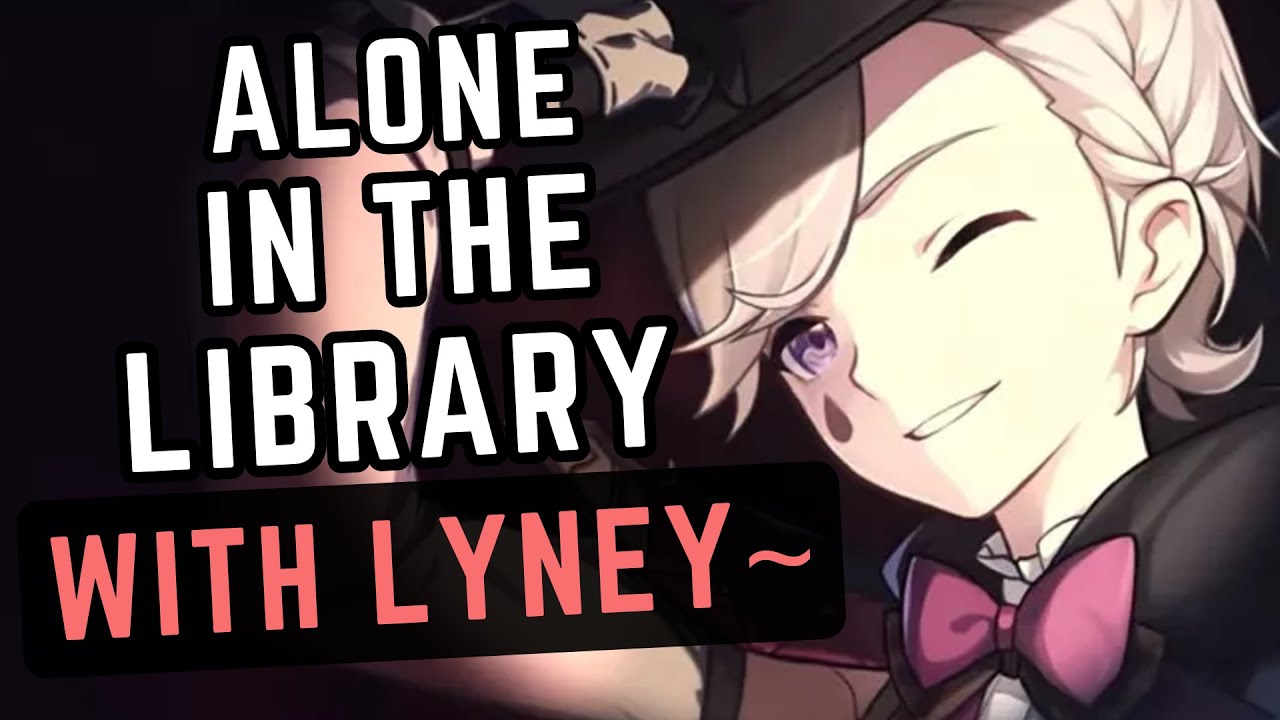 Charming stranger Lyney flirts with you in the library~ [Lyney Genshin Impact ASMR]