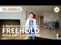 Singapore Condo Property Home Tour | The Marbella | Spacious 3-Bedroom by Carollyn Ong