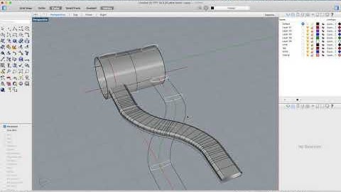 Rhino- Sweep Error fix & Flow Along Surface