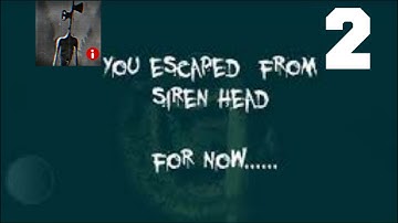 Siren Head Game - Gameplay Walkthrough Part 2(Android)