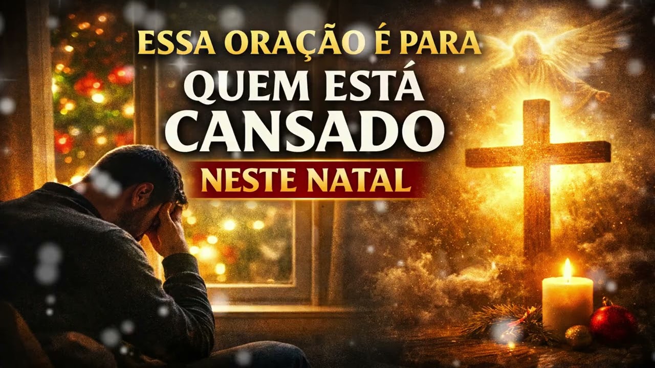 Essa Oração é Para Quem Está Cansado Neste Natal