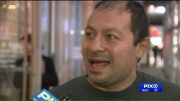 Man pushed onto tracks in random subway attack in NYC