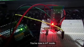 How to setup HC-05 Bluetooth module (with EN pin and BUTTON)?