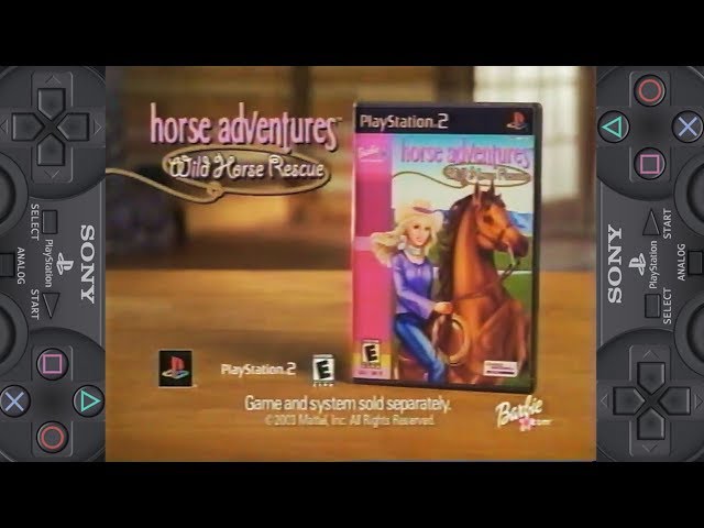 Barbie Horse Adventures: Wild Horse Rescue PS2 (Seminovo) - Play n