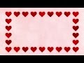 Frame of Hearts - HD Video Background Loop