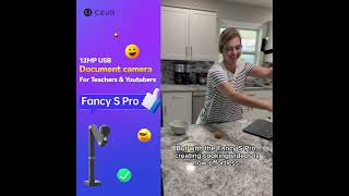 CZUR Fancy S Pro |  USB Document Camera For Teachers & Youtubers screenshot 4