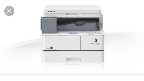 Canon ir-1435if set counter