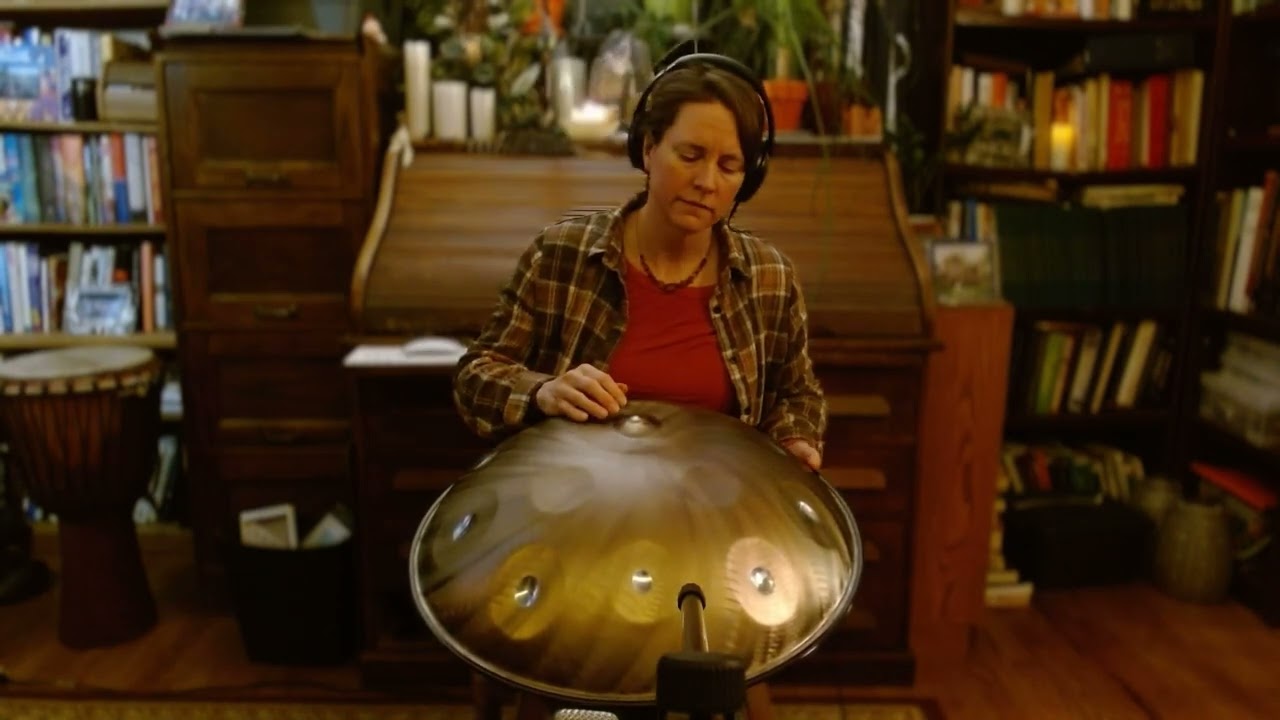 Exotic handpan music with an Egyptian feel